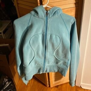 ☁️ Lululemon Scuba Light Blue Zip Up Sweater